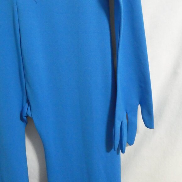 Blue Man Jumpsuit | large 12-14 years | Spandex Second Skin Full Bodysuit - Picture 7 of 13